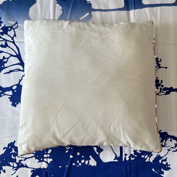Reversible Sequin Pillow - Picture 5 of 12